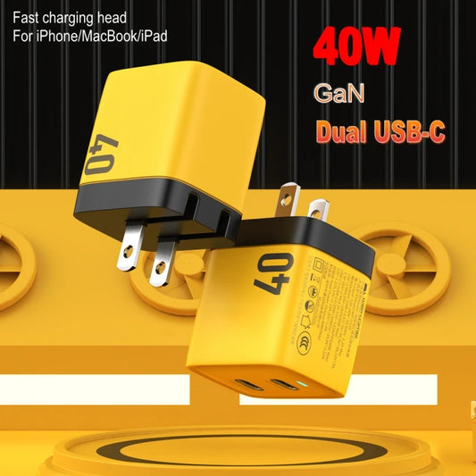 WEKOME USB Type C Charger 40W GaN Portable