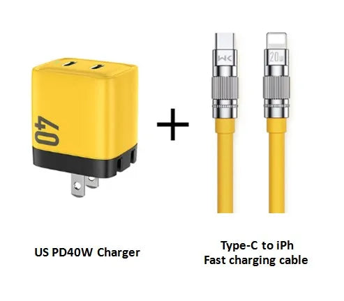 WEKOME USB Type C Charger 40W GaN Portable