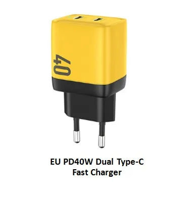 WEKOME USB Type C Charger 40W GaN Portable