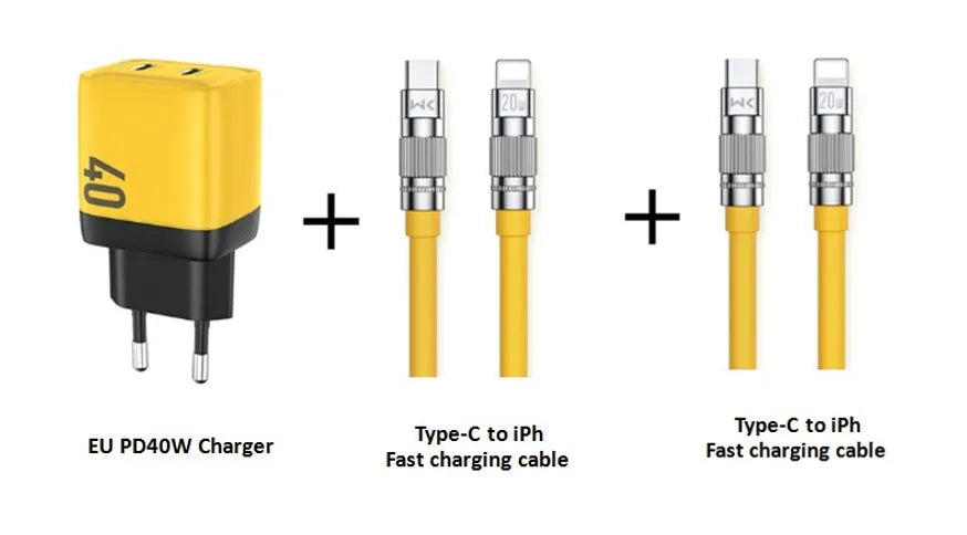 WEKOME USB Type C Charger 40W GaN Portable