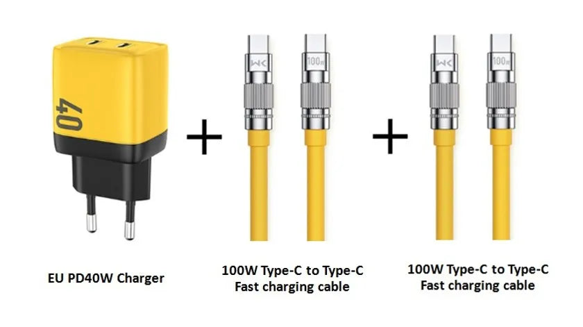 WEKOME USB Type C Charger 40W GaN Portable